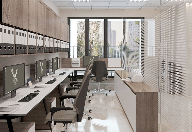 Gợi ý các mẫu thiết kế văn phòng làm việc nhỏ 20m2 đẹp hữu ích